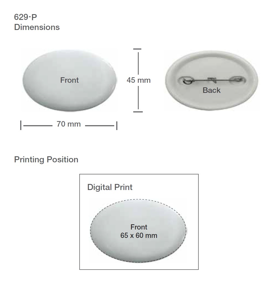 Badge Printing Details 629-P