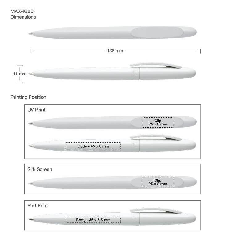 Pen Printing Details