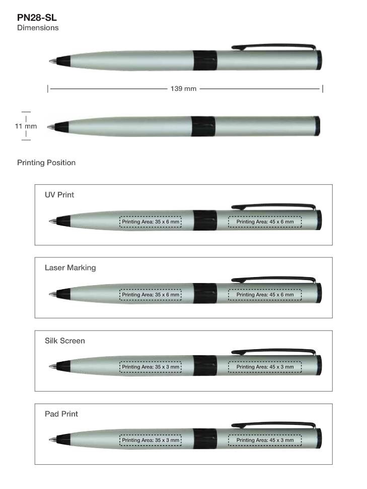 Pen Printing Details PN28