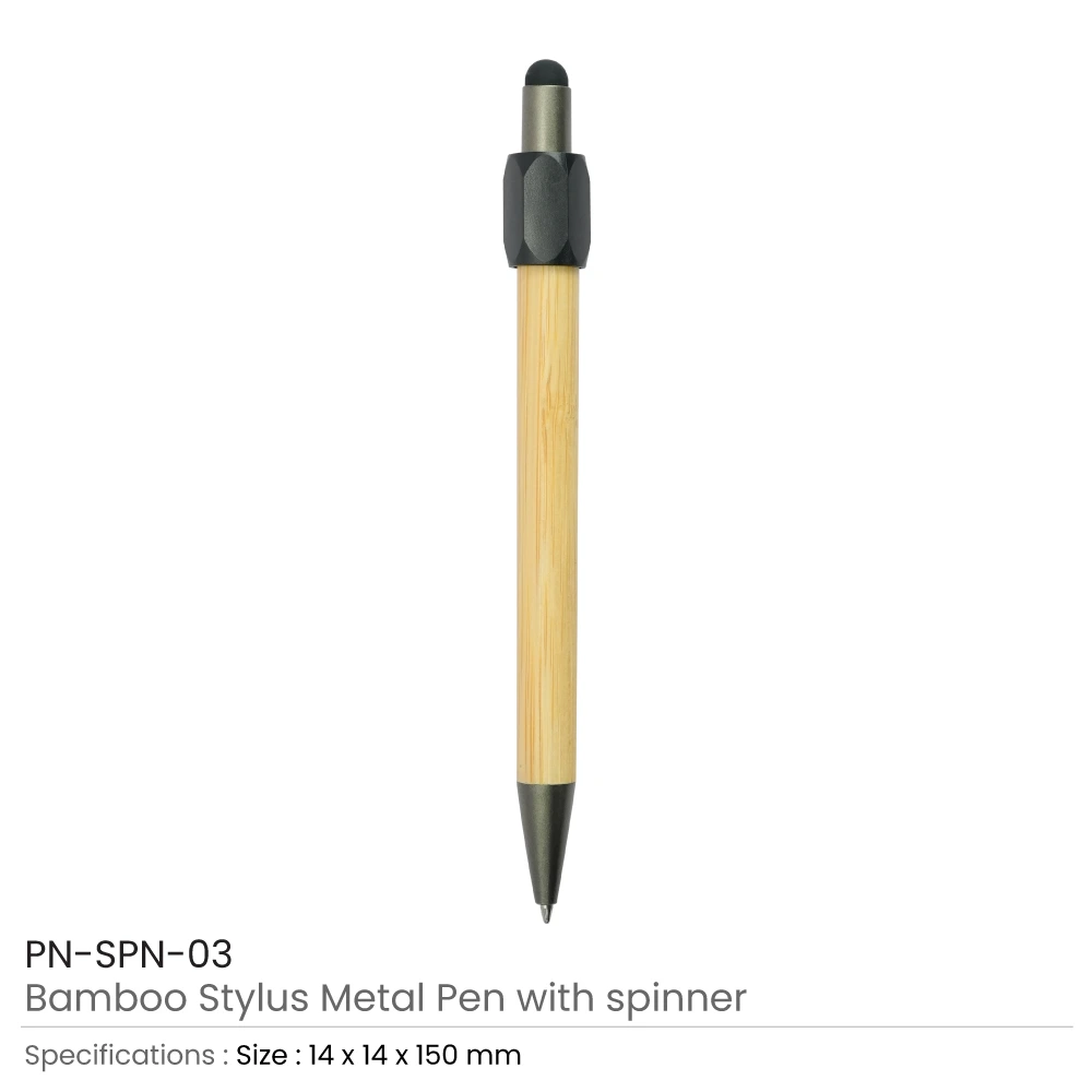 Bamboo-and-Metal-Stylus-Pen-with-Spinner-PN-SPN-03-Details.webp