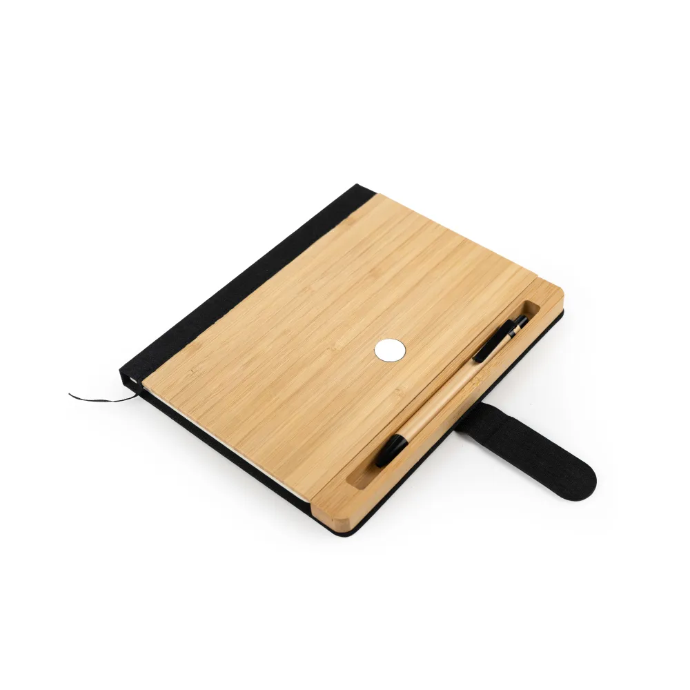 Bamboo-and-rPET-Notebooks-with-Pen-MB-11-BLK-Top-View.webp