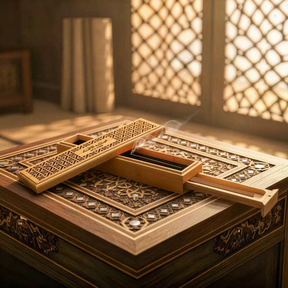 Branding-Wooden-Incense-Burner-Holder-with-Drawer-Includes-10-Pcs-Oud-Sticks-ICB2.webp