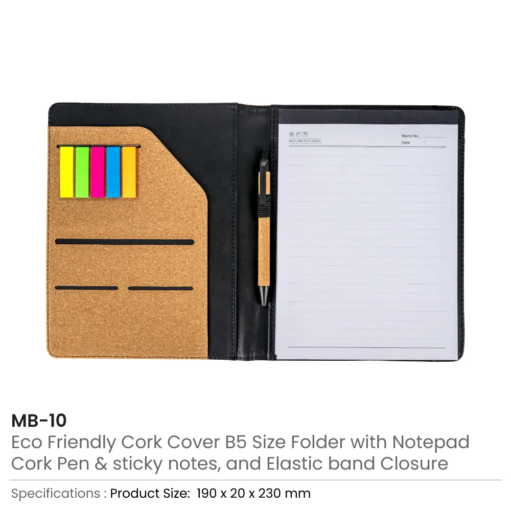 Cork-Cover-Folder-B5-Size-with-Notepad-Pen-and-Sticky-Notes-MB-10-Details.webp