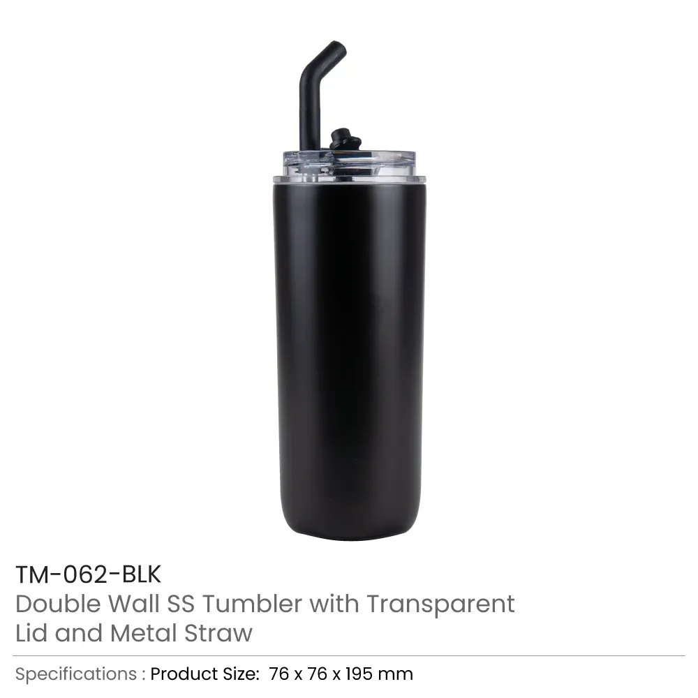 Double-Wall-SS-Tumbler-with-Transparent-Lid-and-Metal-Straw-500ml-TM-062-BLK.webp