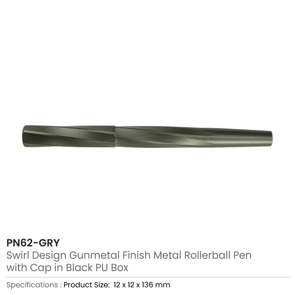 Rollerball-Pens-Swirl-Design-in-Gunmetal-Finish-with-PU-Leather-Box-PN62-Details.webp