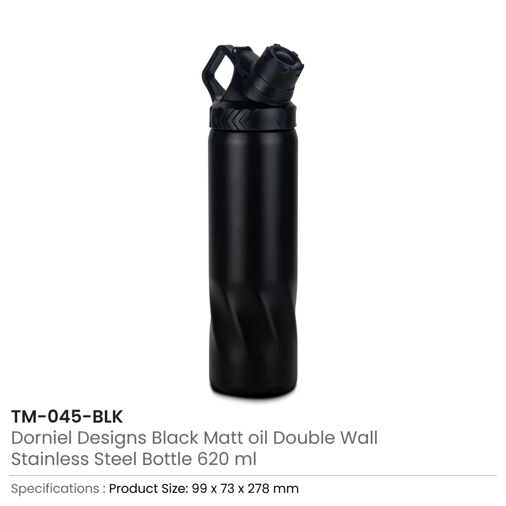 Stainless-Steel-Water-Bottles-in-Black-Matte-Double-Wall-TM-045-Details.webp